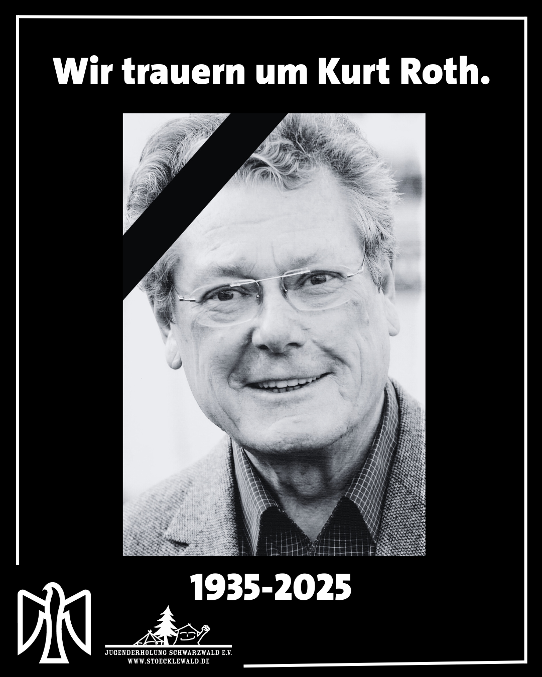 Wir trauern um Kurt Roth. – SJD – Die Falken Baden-Württemberg